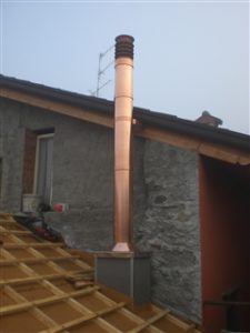 Esempio di installazione del PassanteTetto