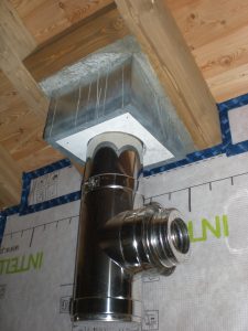 Esempio di installazione del PassanteTetto