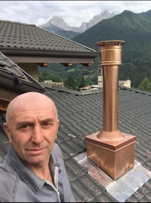 Lavoro di spazzacamino