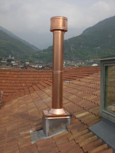 Esempio di installazione del PassanteTetto